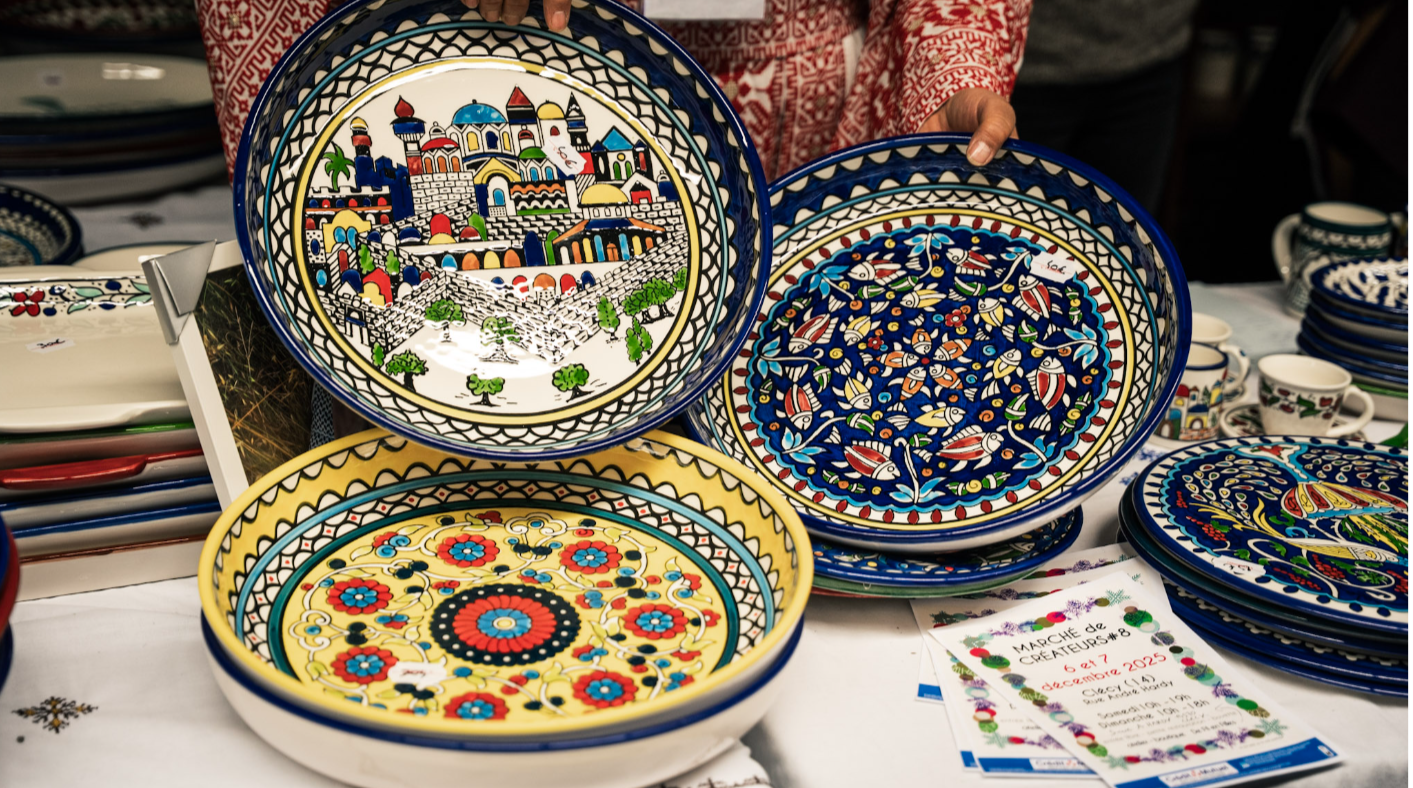 Assiette Plate en Céramique